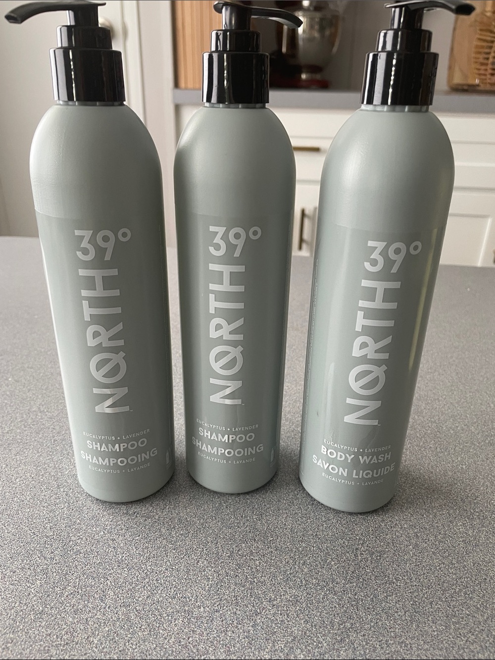 Eucalyptus & Lavender Body Wash and Shampoo - Sage Green new with tags